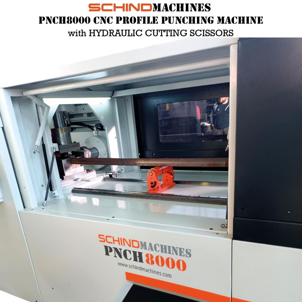 SCHINDMACHINES PNCH8000 CNC PROFİL DELME ve KESME MAKİNESİ