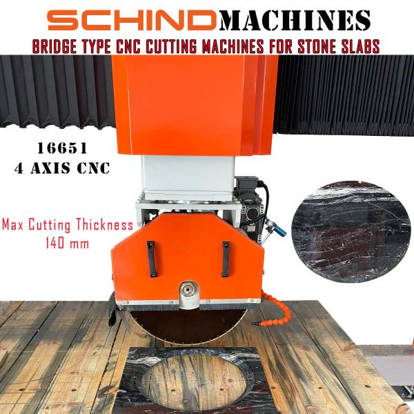 SCHIND 16651 - CNC - Marble, Stone and Granite Cutting Machine