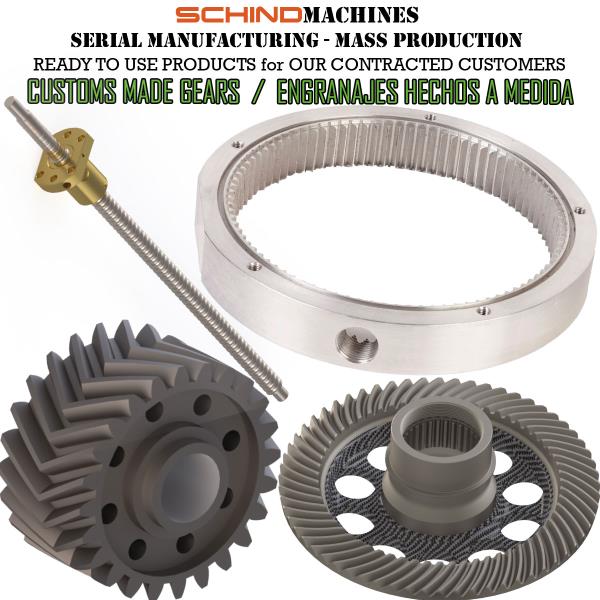 إنتاج التروس المحفزة، والتروس الحلزونية، والتروس المخروطية الحلزونية، والتروس الدودية، وآليات الدفع الحركي إنتاج التروس المحفزة، والتروس الحلزونية، والتروس المخروطية الحلزونية، والتروس الدودية، وآليات الدفع الحركي