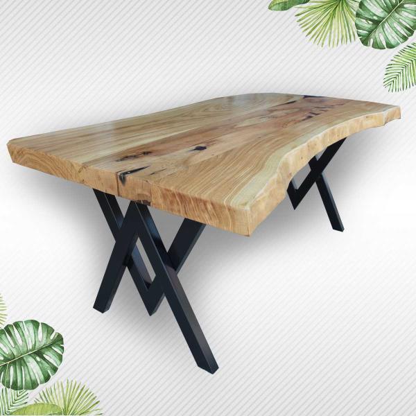 Natural Wood Study Table