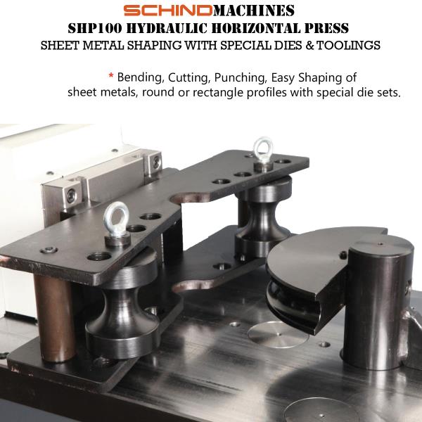 ГИДРАВЛИЧЕСКИЙ ГОРИЗОНТАЛЬНЫЙ ПРЕСС-МАШИНА SHP100 ГИДРАВЛИЧЕСКИЙ ГОРИЗОНТАЛЬНЫЙ ПРЕСС-МАШИНА SHP100