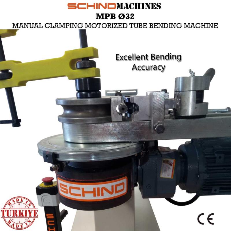 Manual tube online bending machine