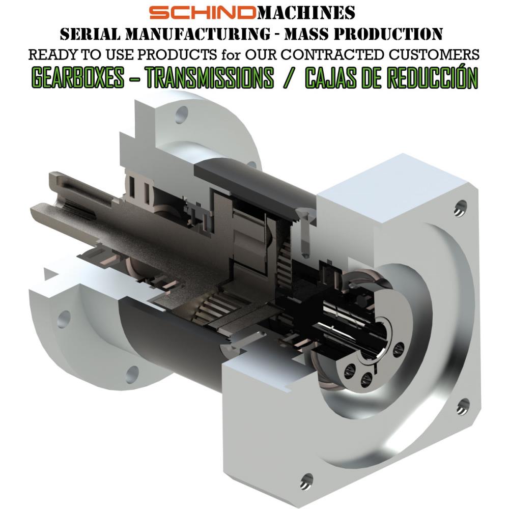 PRODUCTION OF SPUR GEARS, HELICAL GEARS, SPIRAL BEVEL GEARS, WORM GEARS AND MOTION DRIVE MECHANISMS