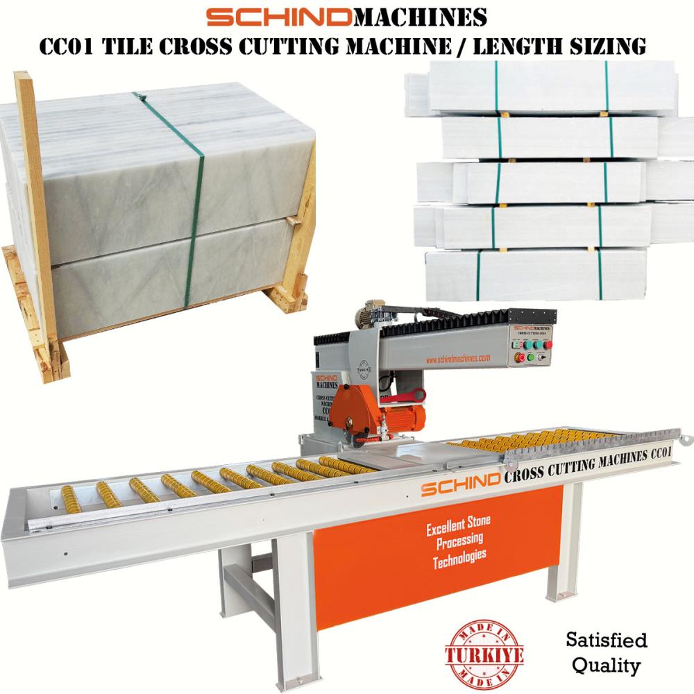 SCHIND CC01 Marble and Granite Cross Cutting Machine