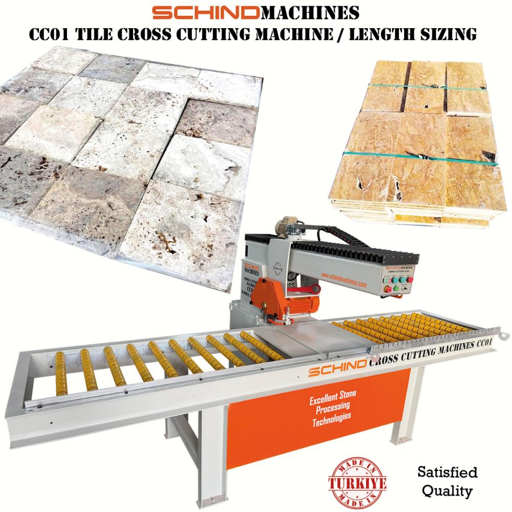 SCHIND CC01 Marble and Granite Cross Cutting Machine