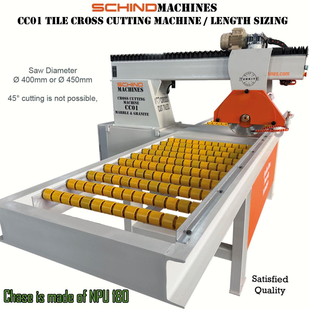 SCHIND CC01 Marble and Granite Cross Cutting Machine