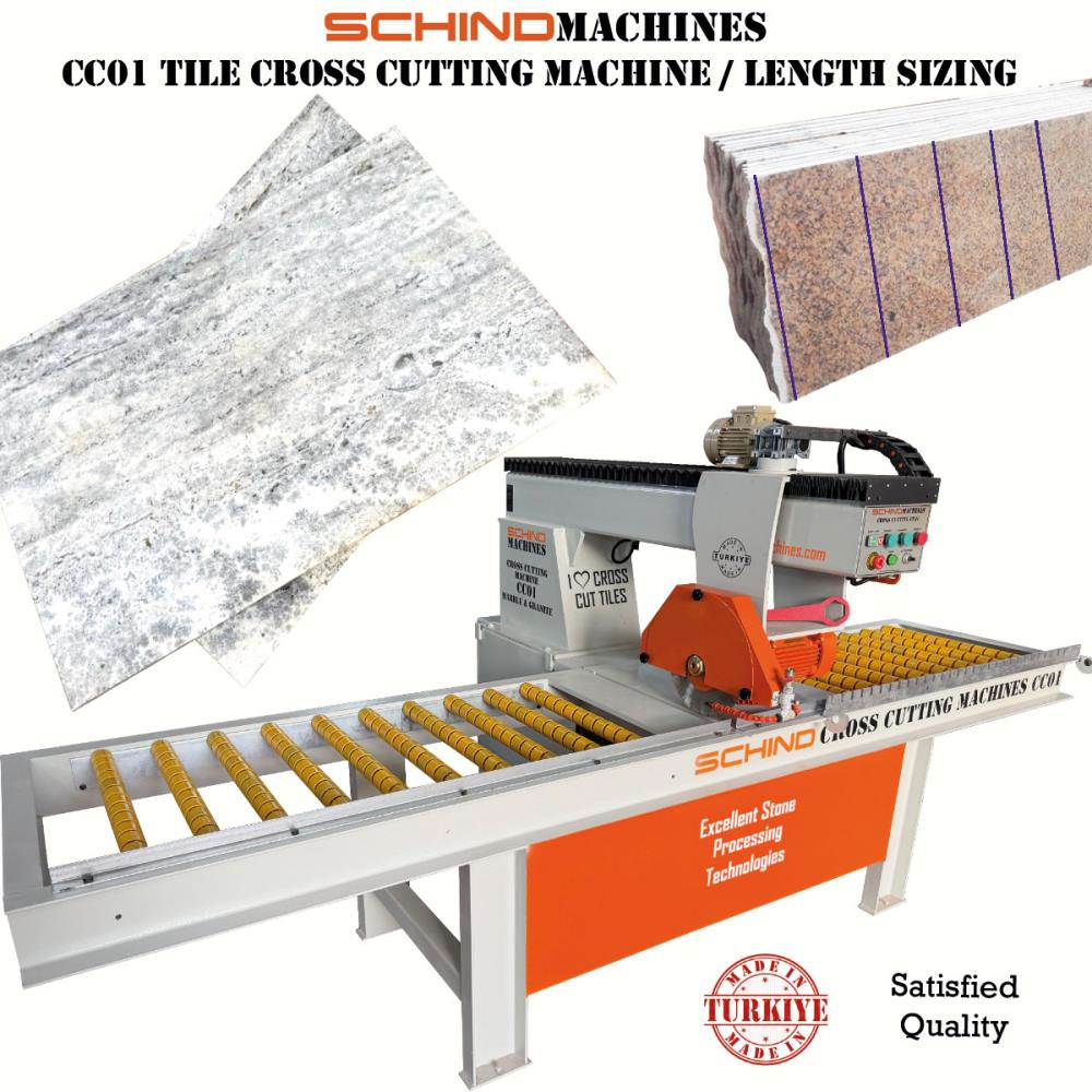 SCHIND CC01 Marble and Granite Cross Cutting Machine