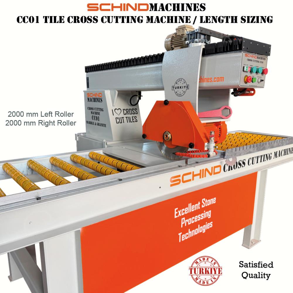 SCHIND CC01 Marble and Granite Cross Cutting Machine