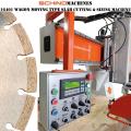 SCHIND 16401-4 NPU Marble, Granite and Natural Stone Cutting Machine with Wooden Wagon