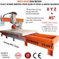 SCHIND 16401-4 NPU Marble, Granite and Natural Stone Cutting Machine with Wooden Wagon