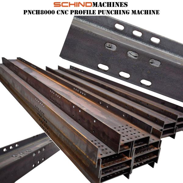 SCHINDMACHINES PNCH8000 CNC PROFILE PUNCHING and CUTTING MACHINE