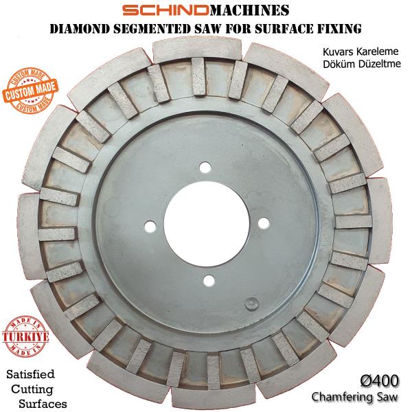 АЛМАЗНАЯ СЕГМЕНТНАЯ ПИЛА SCHIND ДЛЯ РЕЗКИ МРАМОРА, ГРАНИТА, КЕРАМИКИ, БЕТОНА, АСФАЛЬТА